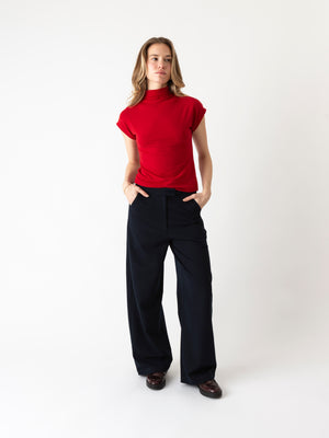 HARRIE TROUSERS NAVY BLUE