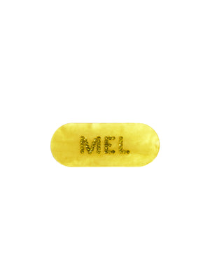 TWO MEL CLIPS YELLOW