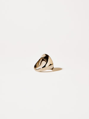 SMALL DOME RING SILVER