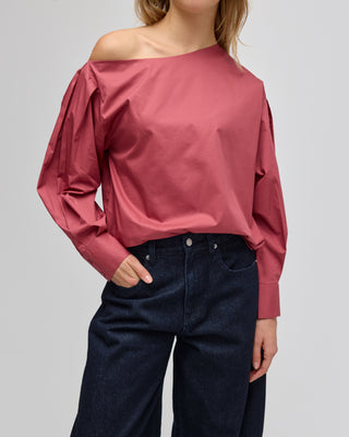 KAIA OFF SHOULDER BLOUSE BLUSH