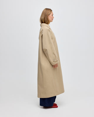 IDA PLEATED TRENCHCOAT BEIGE