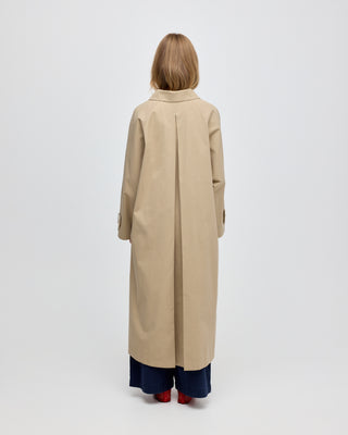 IDA PLEATED TRENCHCOAT BEIGE