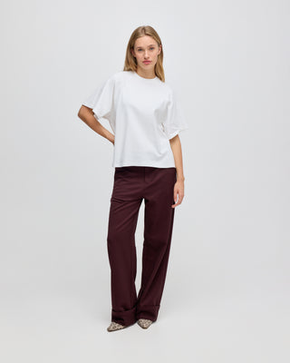 RAGLAN SHORT SLEEVE T-SHIRT WHITE