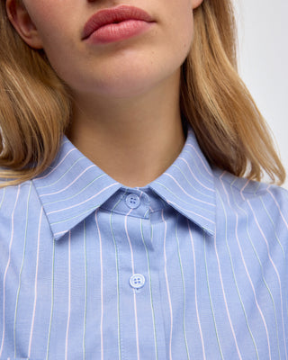 IVY PADDED SHIRT BLUE
