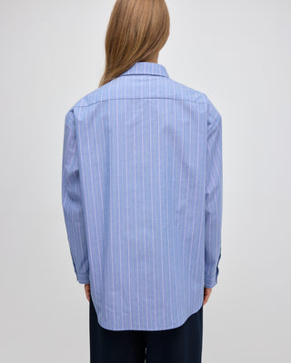 IVY PADDED SHIRT BLUE