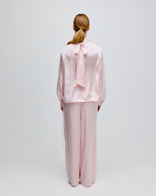 FREJA DRAWSTRING TROUSERS PINK