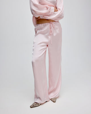 FREJA DRAWSTRING TROUSERS PINK