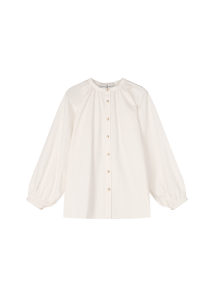 PUFF SLEEVE BLOUSE WHITE