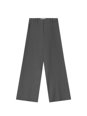 PINSTRIPE BOBBIE TROUSERS GREY