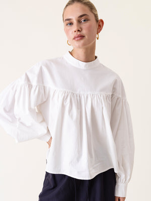 CAMILLE BLOUSE WHITE