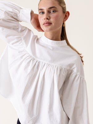 CAMILLE BLOUSE WHITE