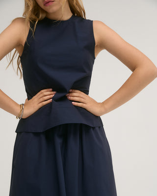 LAUREN TOP NAVY BLUE