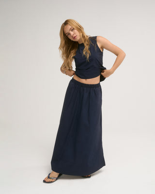 LAUREN TOP NAVY BLUE