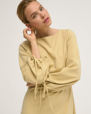 SQUARE VINTAGE BRAIDED EARRINGS GOLD