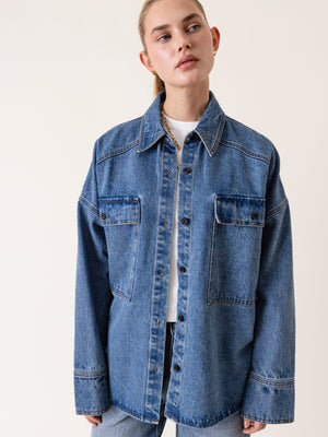 DENIM OVERSHIRT