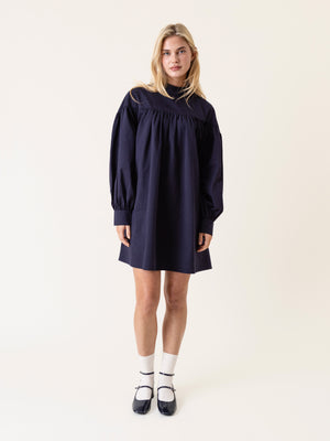 CAMILLE DRESS NAVY BLUE