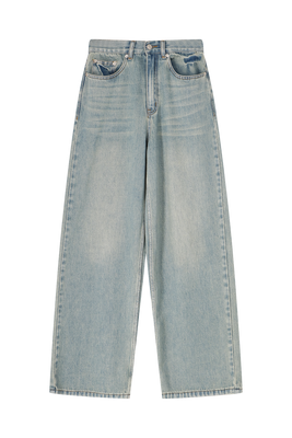 Boyfriend denim trousers