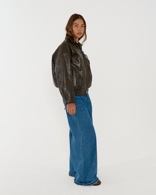 JULIETTE LEATHER ZIP JACKET – LEWIS & MELLY