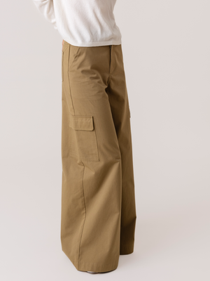 FRANKIE CARGO TROUSERS KHAKI