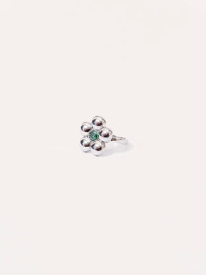 DAISY RING SILVER