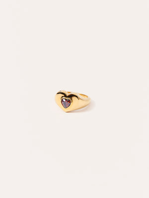 VINTAGE FALL IN LOVE RING GOLD