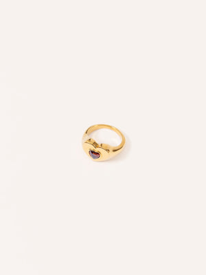 VINTAGE FALL IN LOVE RING GOLD