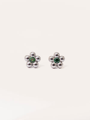 DAISY EARRING SILVER