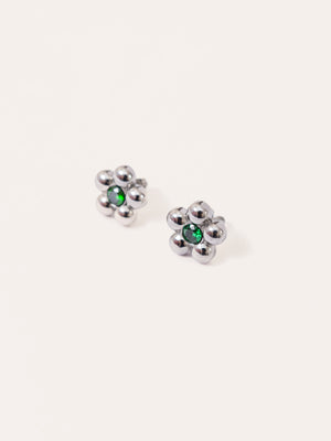 DAISY EARRING SILVER