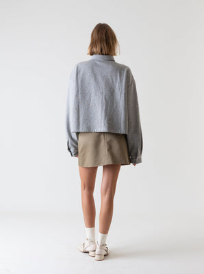 MINI SKIRT BEIGE KHAKI