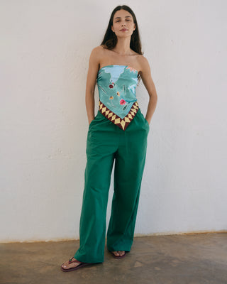 ALBA TROUSERS GREEN