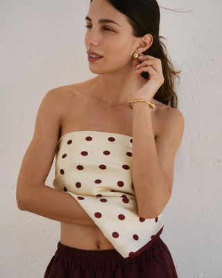 POLKA DOT SCARF