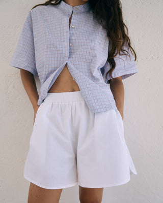 CHECKED ODA SHIRT