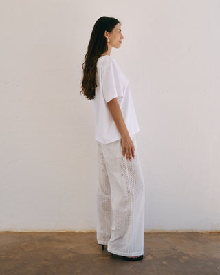 JOSÉ TROUSERS WHITE