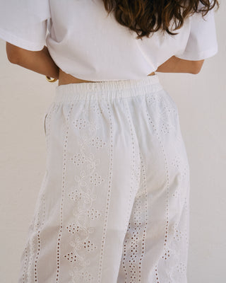 JOSÉ TROUSERS WHITE