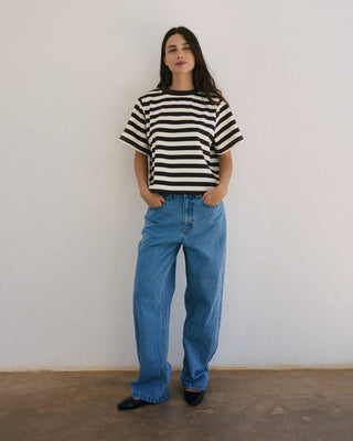 VALENTINA DENIM TROUSERS