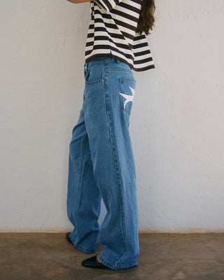 VALENTINA DENIM TROUSERS