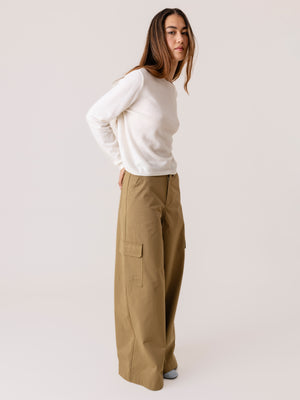 FRANKIE CARGO TROUSERS KHAKI