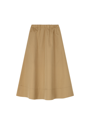 MAXI SKIRT CAMEL