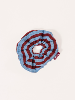 MEL STRIPED SCRUNCHIE