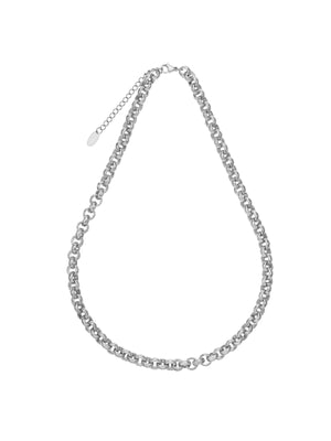CHRISSY CHAIN NECKLACE SILVER
