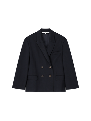 NOWEE DOUBLE BREASTED BLAZER NAVY BLUE