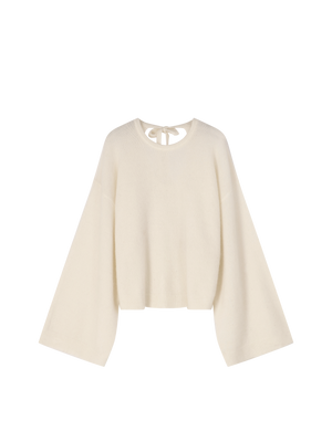 SOPHIA MOHAIR SWEATER ECRU