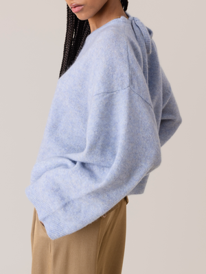 SOPHIA MOHAIR SWEATER LIGHT BLUE