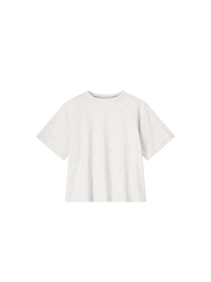 RAGLAN SHORT SLEEVE T-SHIRT LIGHT GREY