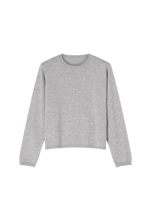 MERINO KNITTED SWEATER GREY