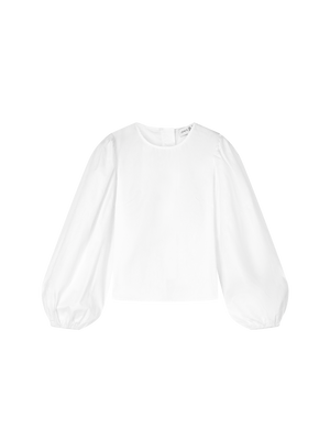 PUFF SLEEVE BLOUSE WHITE