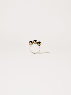 DOTS RING SILVER