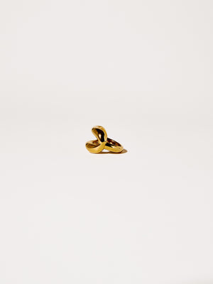 CURVED RING GOLD