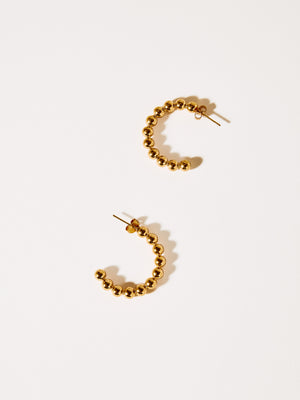 DOTS HOOPS GOLD