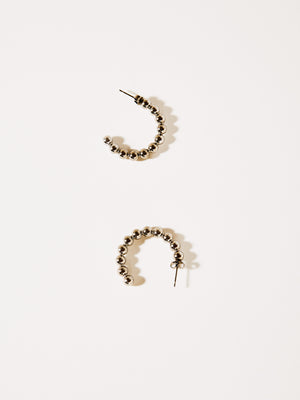 DOTS HOOPS SILVER